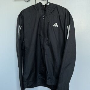Adidas Own the Run Hooded Jacket Black